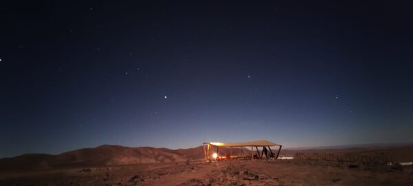 Atardecer astronómico y luna llena, en geoglifos de Chug Chug. - Imagen 5